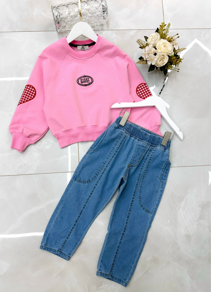 Купить Детский костюм розовый оптом Садовод Интернет-каталог Садовод интернет-каталог