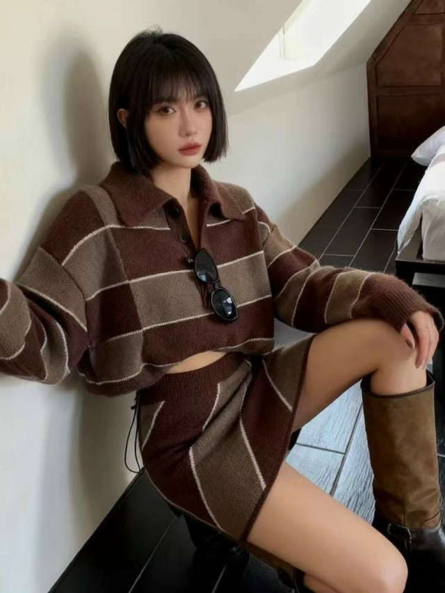 Купить Женский костюм коричневый оптом Садовод Интернет-каталог Садовод интернет-каталог