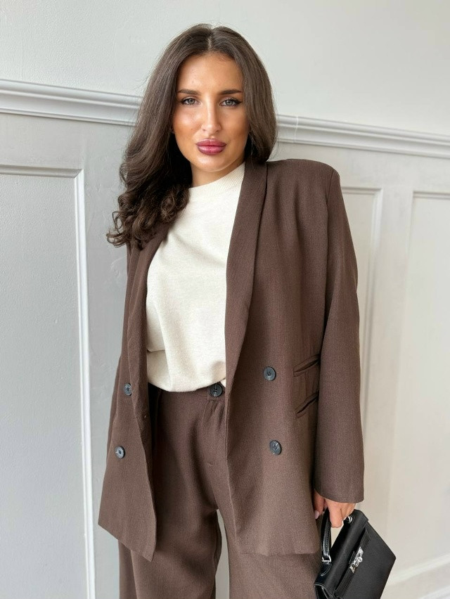 Купить Женский костюм коричневый оптом Садовод Интернет-каталог Садовод интернет-каталог