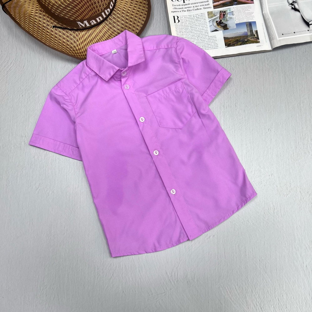 Купить Детская рубашка розовая оптом Садовод Интернет-каталог Садовод интернет-каталог