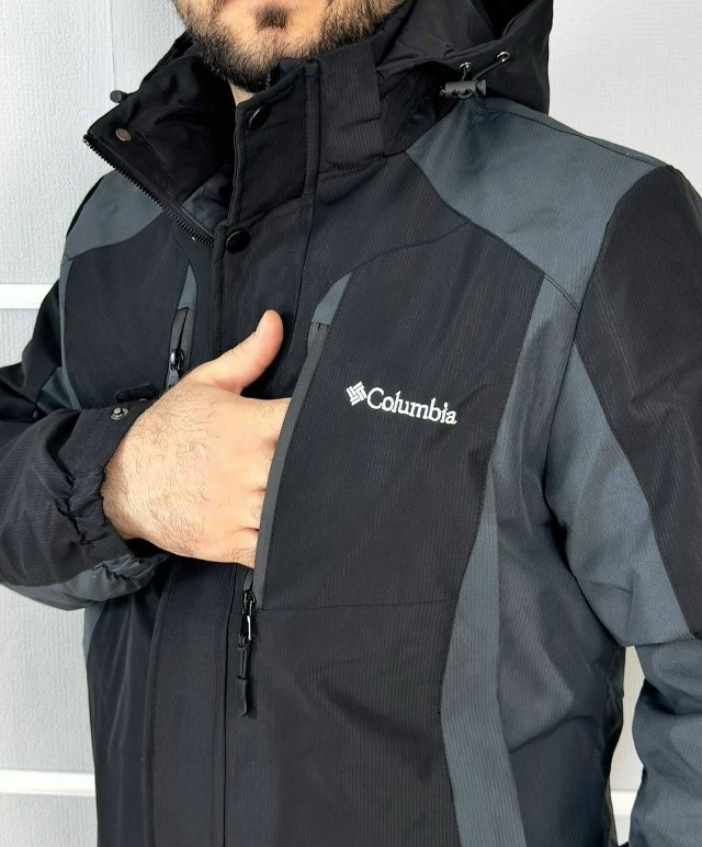 Купить Куртка мужская темно-серая оптом Садовод Интернет-каталог Садовод интернет-каталог