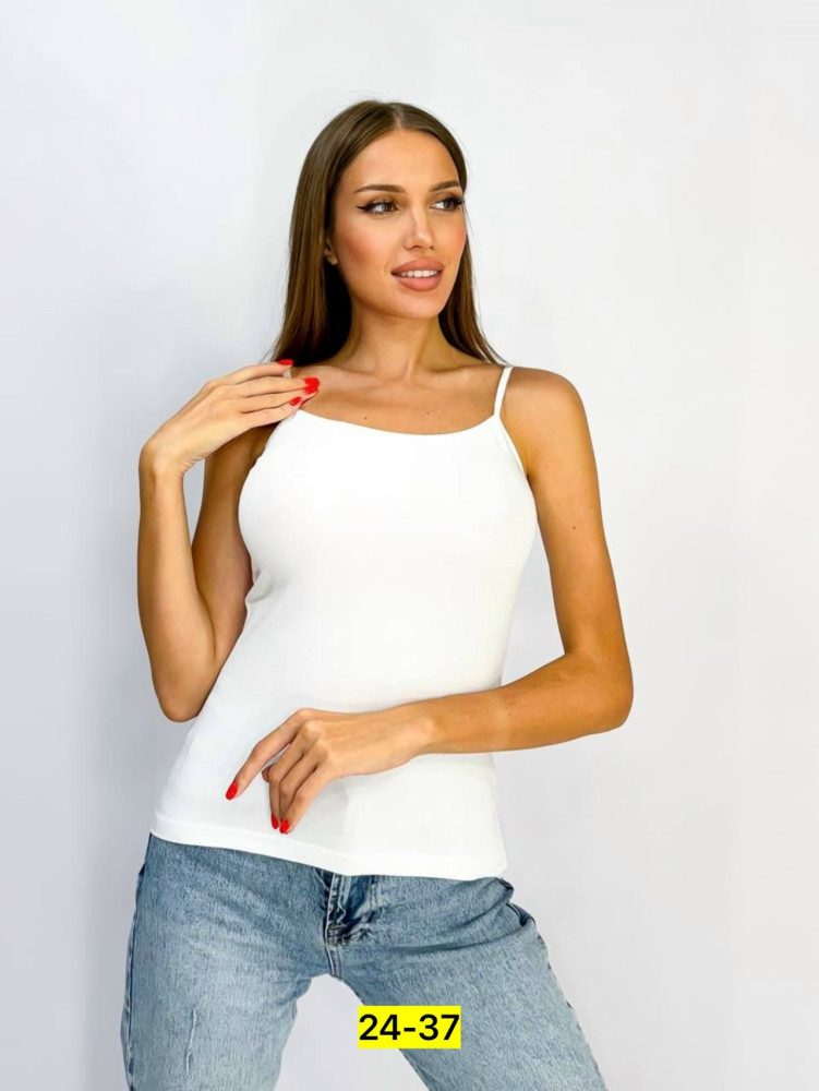 Купить Женская майка белая оптом Садовод Интернет-каталог Садовод интернет-каталог