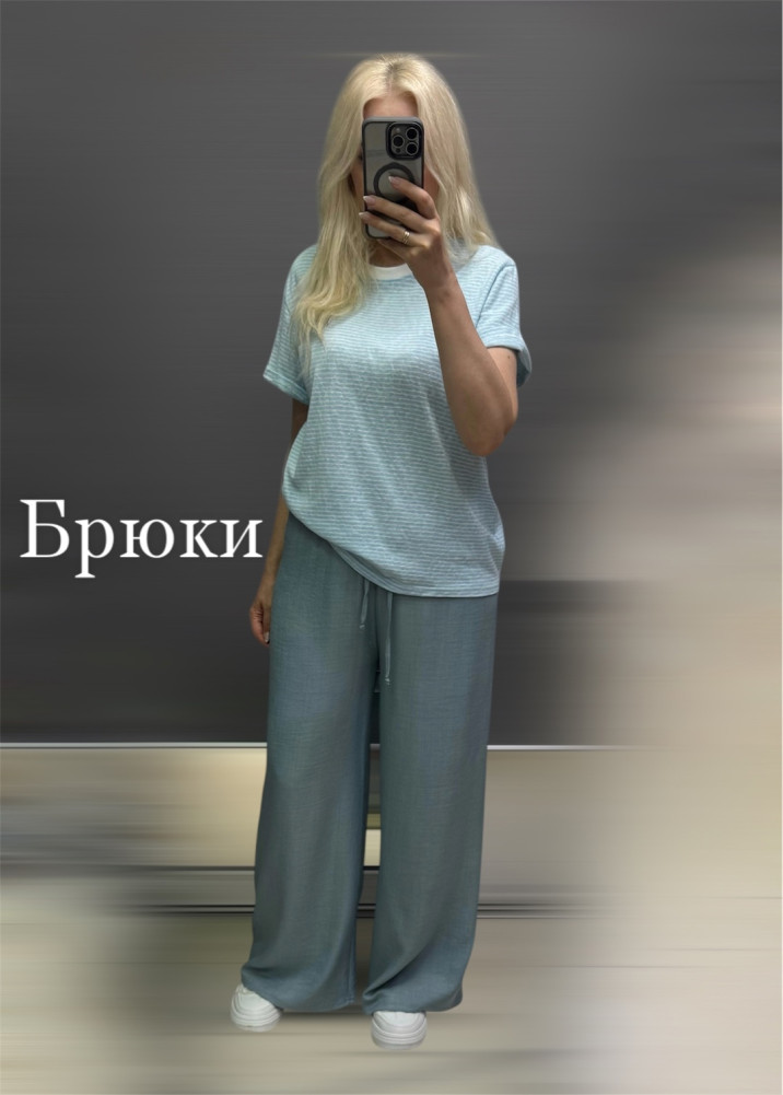 Купить Женские брюки синие оптом Садовод Интернет-каталог Садовод интернет-каталог