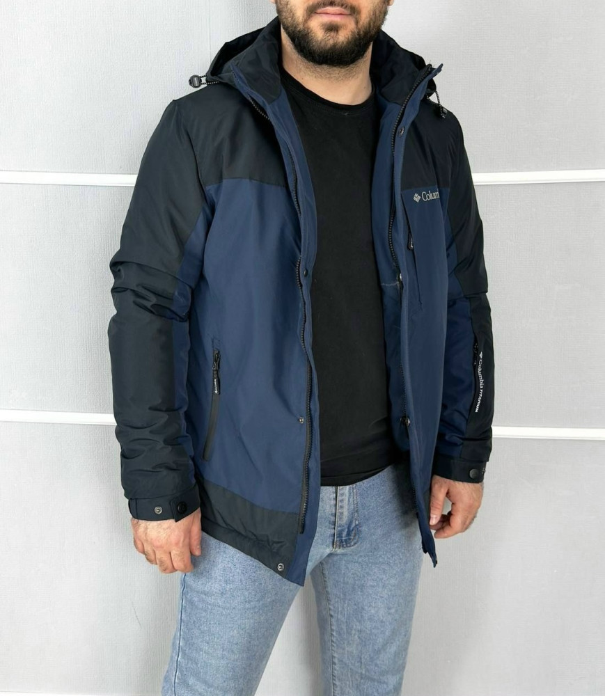 Купить Куртка мужская синяя оптом Садовод Интернет-каталог Садовод интернет-каталог