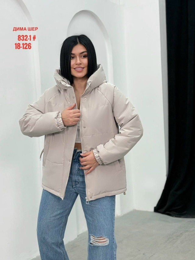 Купить Куртка женская бежевая оптом Садовод Интернет-каталог Садовод интернет-каталог