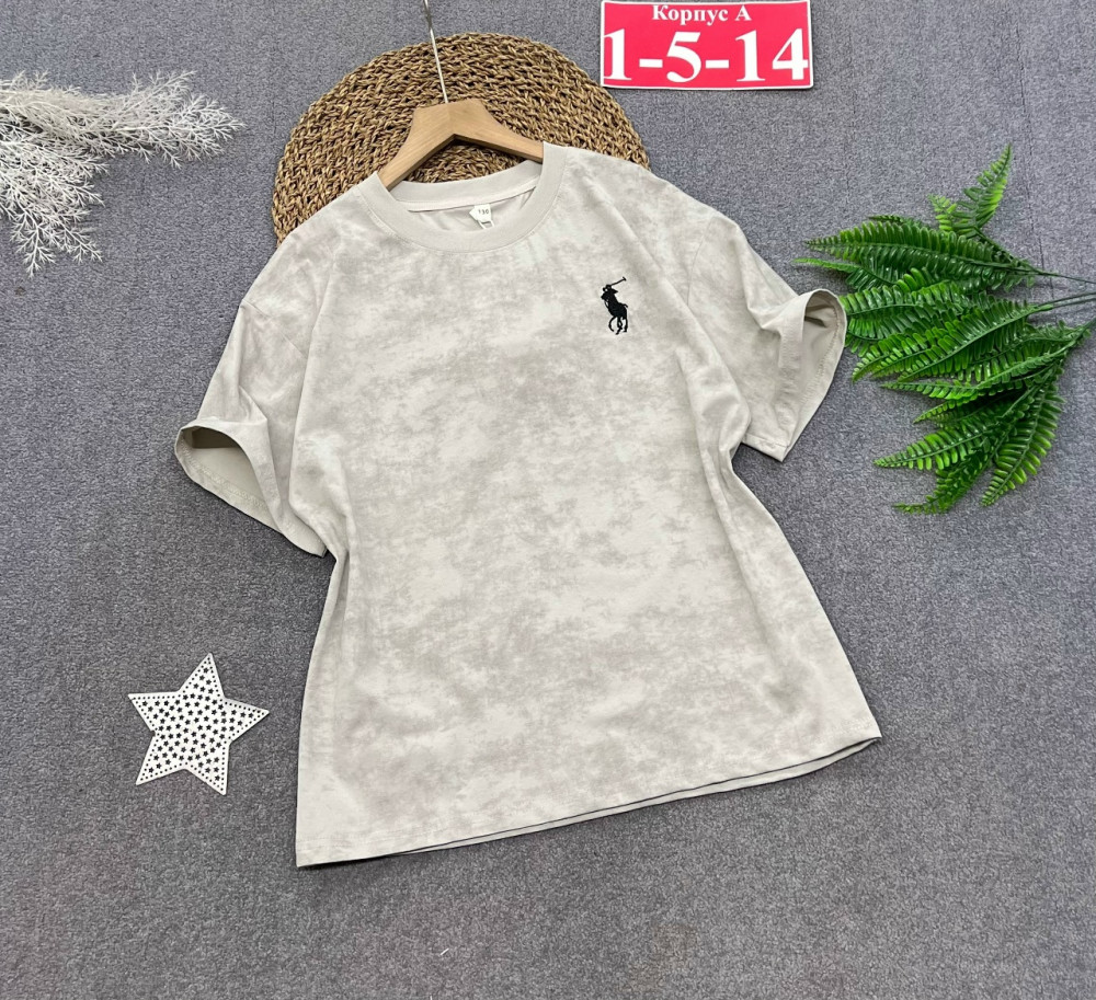 Купить Детская футболка бежевая оптом Садовод Интернет-каталог Садовод интернет-каталог