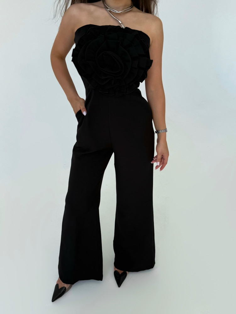 Купить Женский комбинезон черный оптом Садовод Интернет-каталог Садовод интернет-каталог