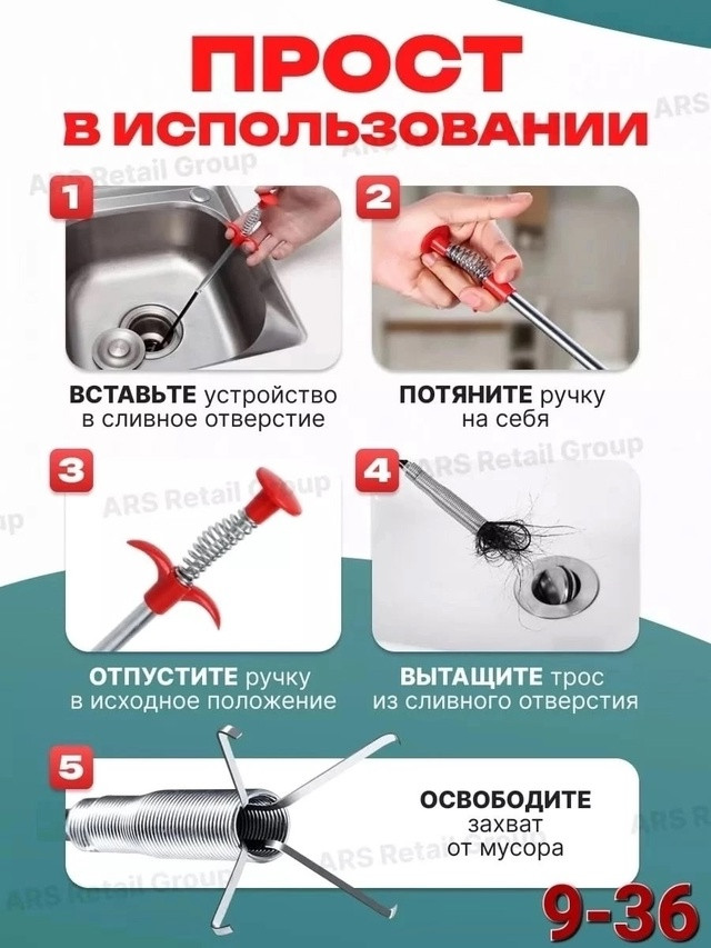 Купить Многофункциональная коготь для чистки кухонных труб оптом Садовод Интернет-каталог Садовод интернет-каталог