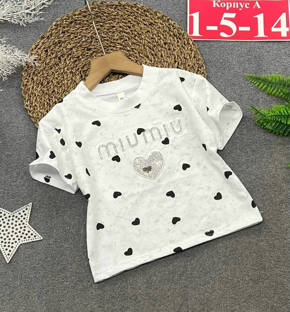 Купить Детская футболка белая оптом Садовод Интернет-каталог Садовод интернет-каталог