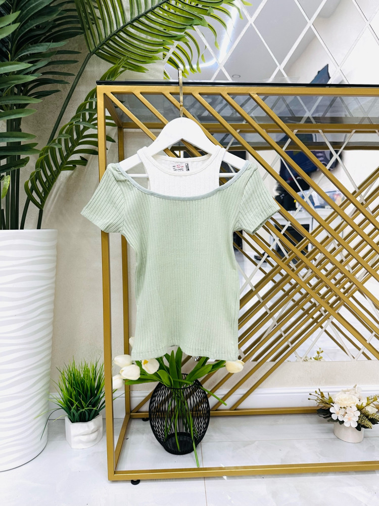 Купить Детская футболка зеленая оптом Садовод Интернет-каталог Садовод интернет-каталог