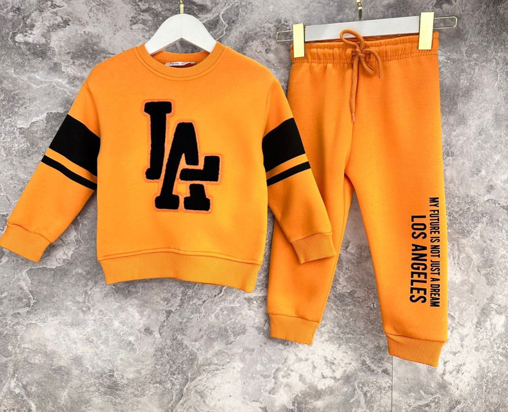 Купить Детский костюм оранжевый оптом Садовод Интернет-каталог Садовод интернет-каталог