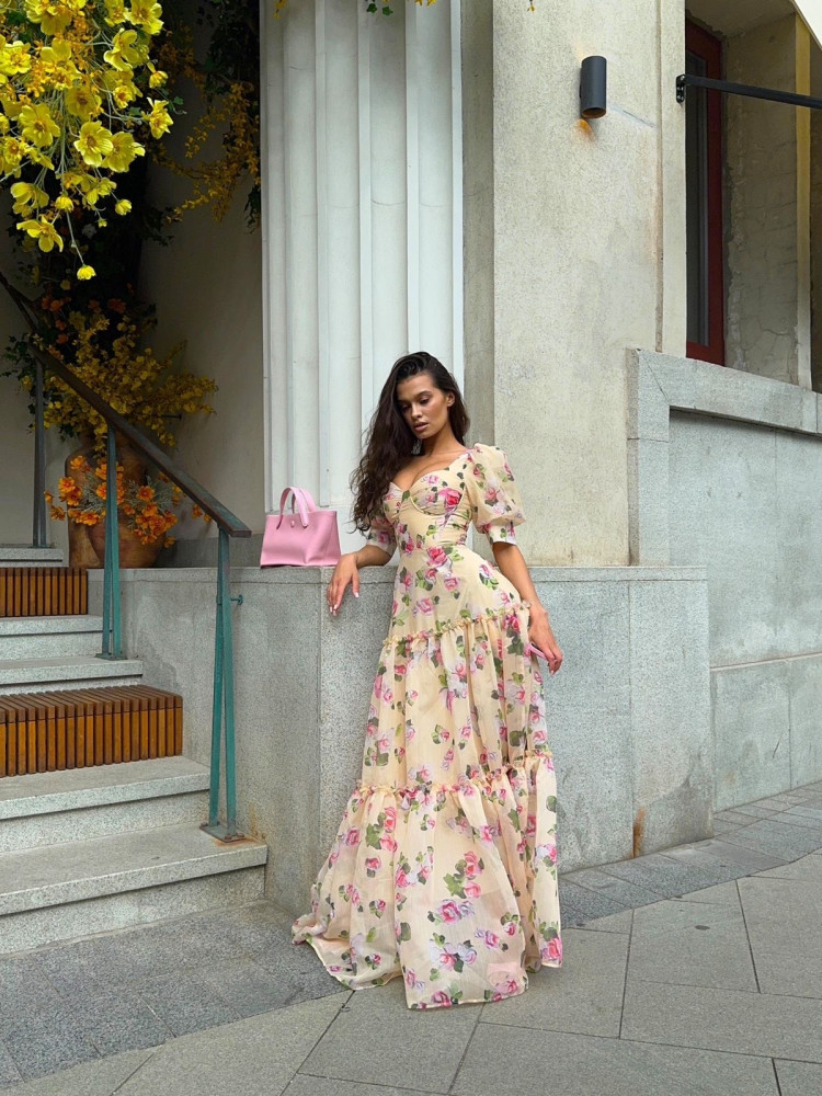 Купить Платье бежевое оптом Садовод Интернет-каталог Садовод интернет-каталог