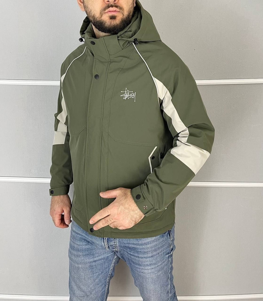 Купить Куртка мужская зеленая оптом Садовод Интернет-каталог Садовод интернет-каталог