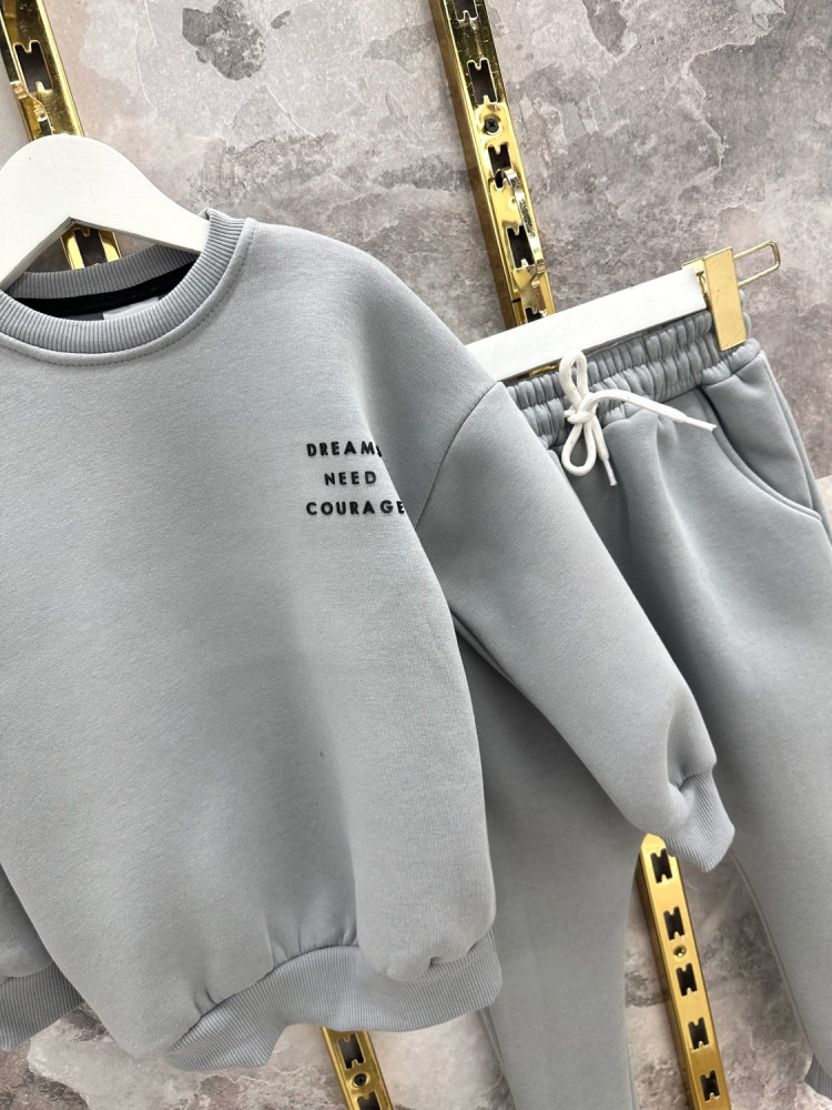 Купить Детский костюм серый оптом Садовод Интернет-каталог Садовод интернет-каталог