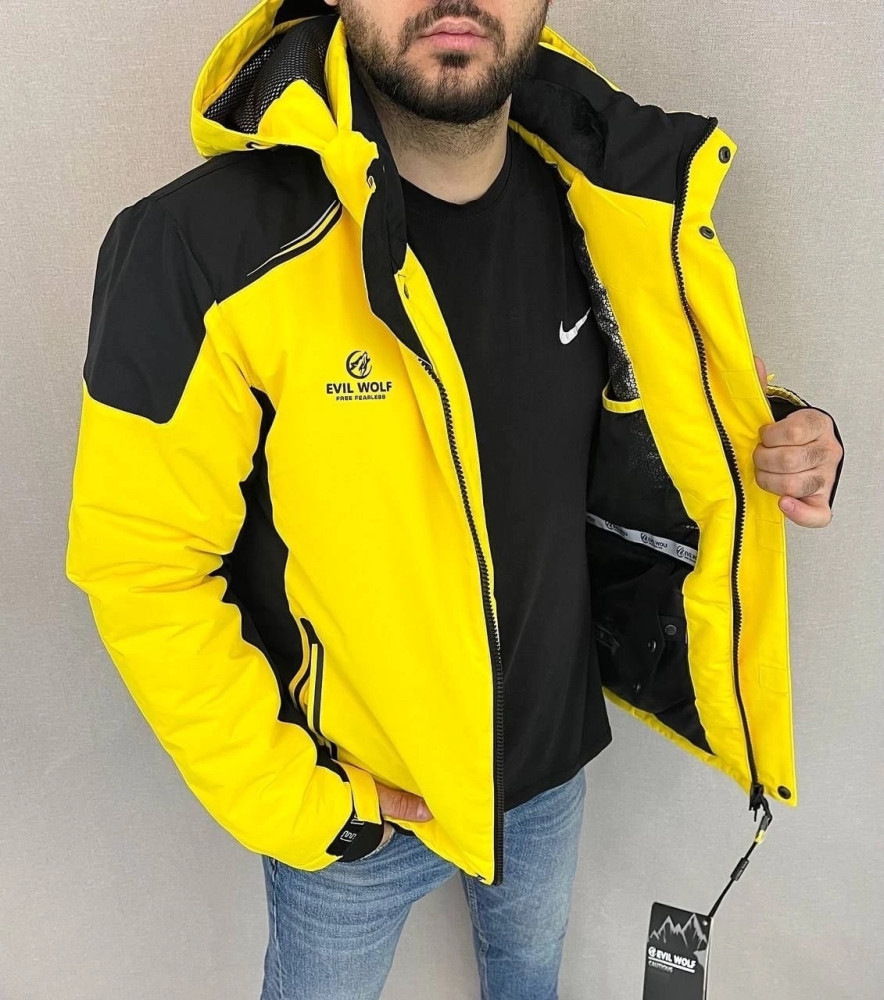 Купить Куртка мужская желтая оптом Садовод Интернет-каталог Садовод интернет-каталог