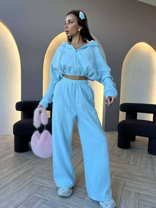 Купить Женский костюм голубой оптом Садовод Интернет-каталог Садовод интернет-каталог