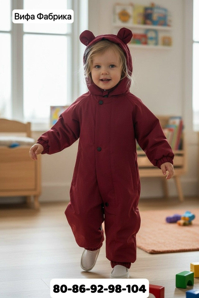 Купить Детский комбинезон бордовый оптом Садовод Интернет-каталог Садовод интернет-каталог