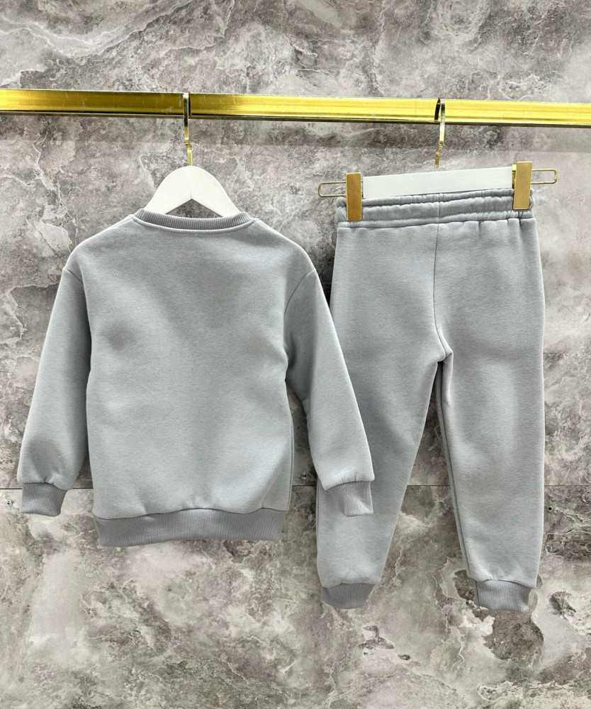 Купить Детский костюм серый оптом Садовод Интернет-каталог Садовод интернет-каталог