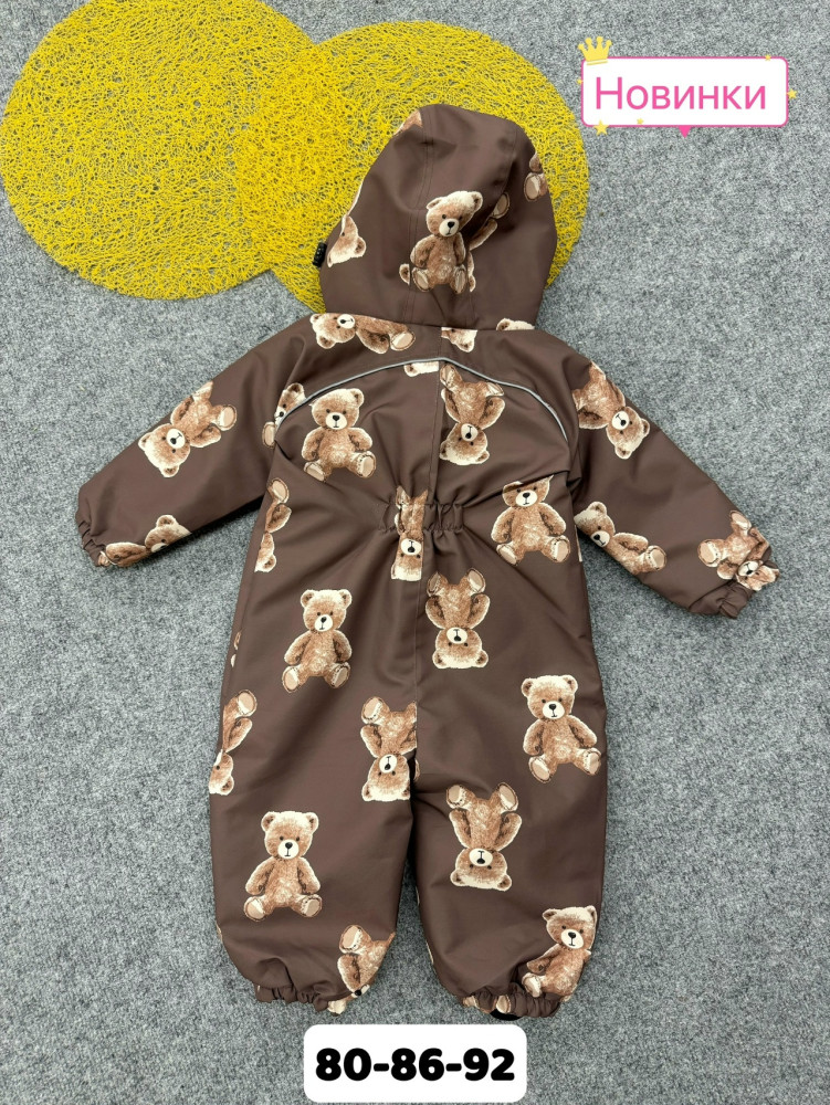Купить Детский комбинезон коричневый оптом Садовод Интернет-каталог Садовод интернет-каталог
