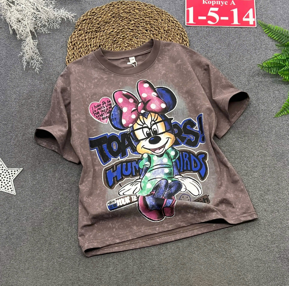 Купить Детская футболка коричневая оптом Садовод Интернет-каталог Садовод интернет-каталог