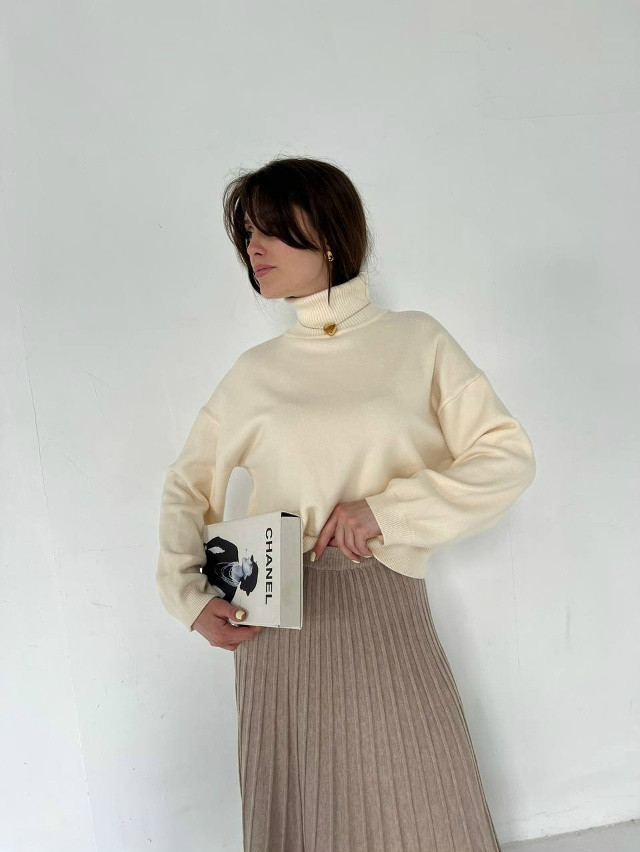 Купить Джемпер молочный оптом Садовод Интернет-каталог Садовод интернет-каталог