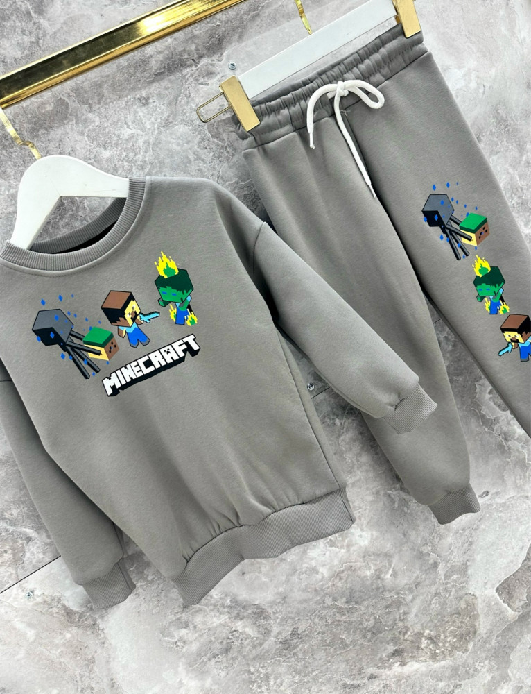 Купить Детский костюм серый оптом Садовод Интернет-каталог Садовод интернет-каталог