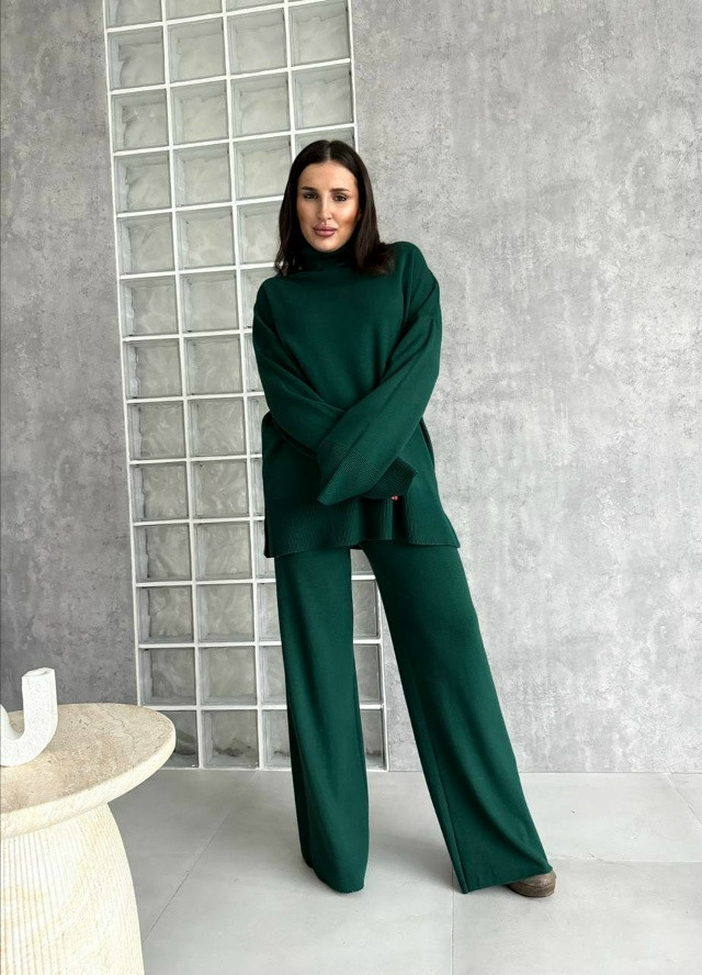 Купить Женский костюм изумрудный оптом Садовод Интернет-каталог Садовод интернет-каталог