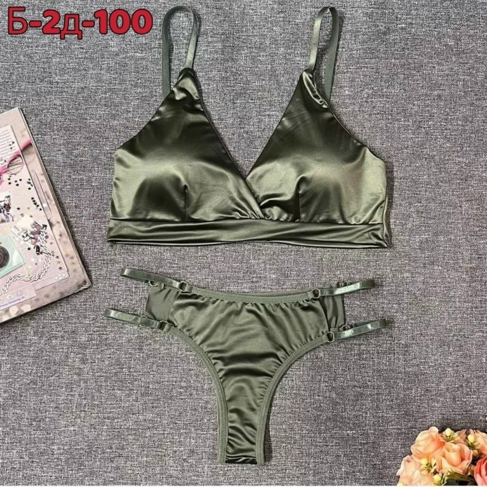 Купить Комплект нижнего белья зеленый оптом Садовод Интернет-каталог Садовод интернет-каталог