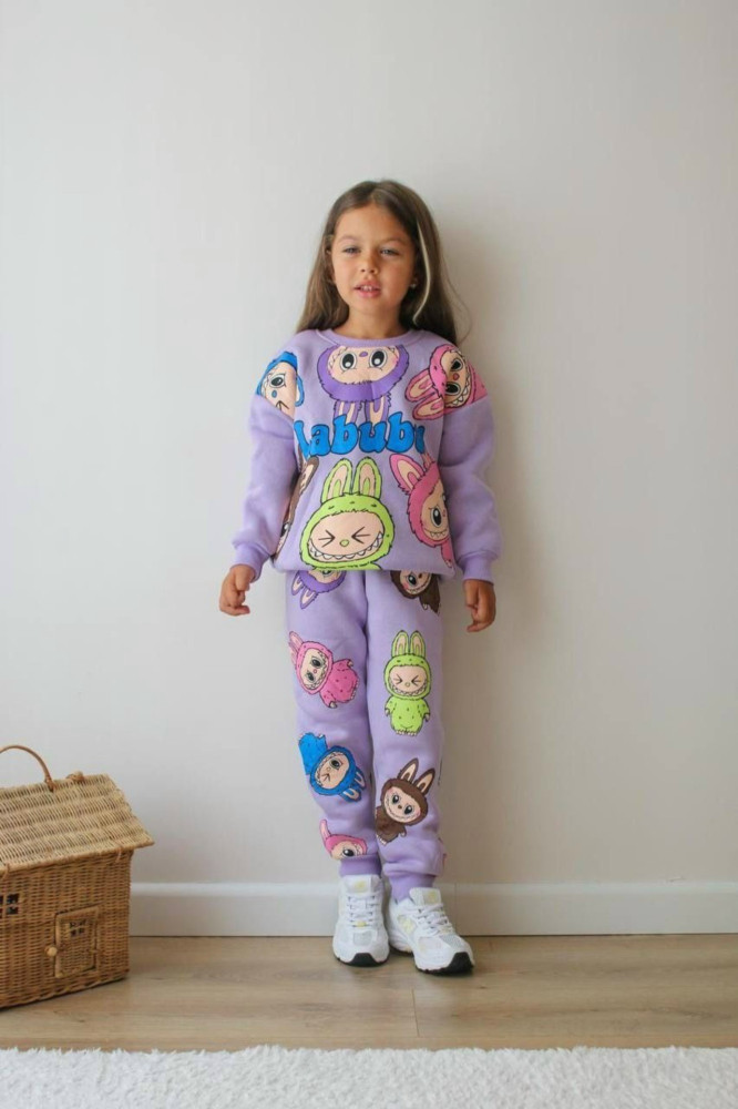 Купить Детский костюм фиолетовый оптом Садовод Интернет-каталог Садовод интернет-каталог