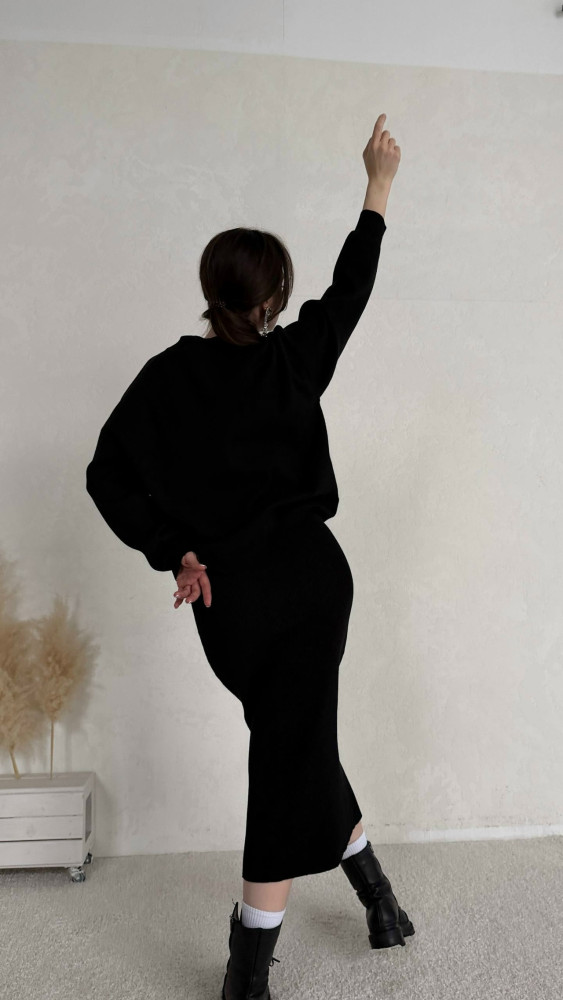 Купить Женский костюм черный оптом Садовод Интернет-каталог Садовод интернет-каталог