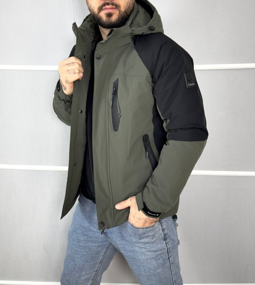 Купить Куртка мужская зеленая оптом Садовод Интернет-каталог Садовод интернет-каталог