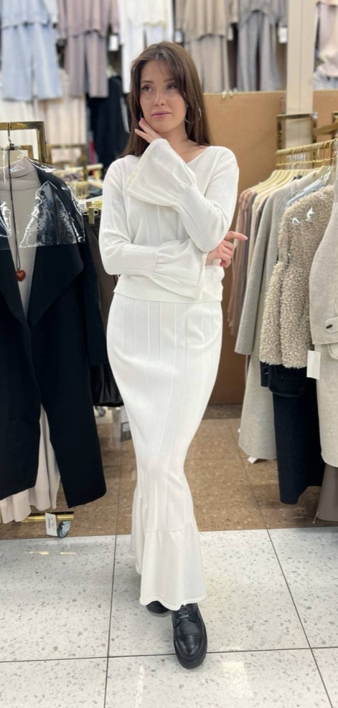 Купить Женский костюм белый оптом Садовод Интернет-каталог Садовод интернет-каталог