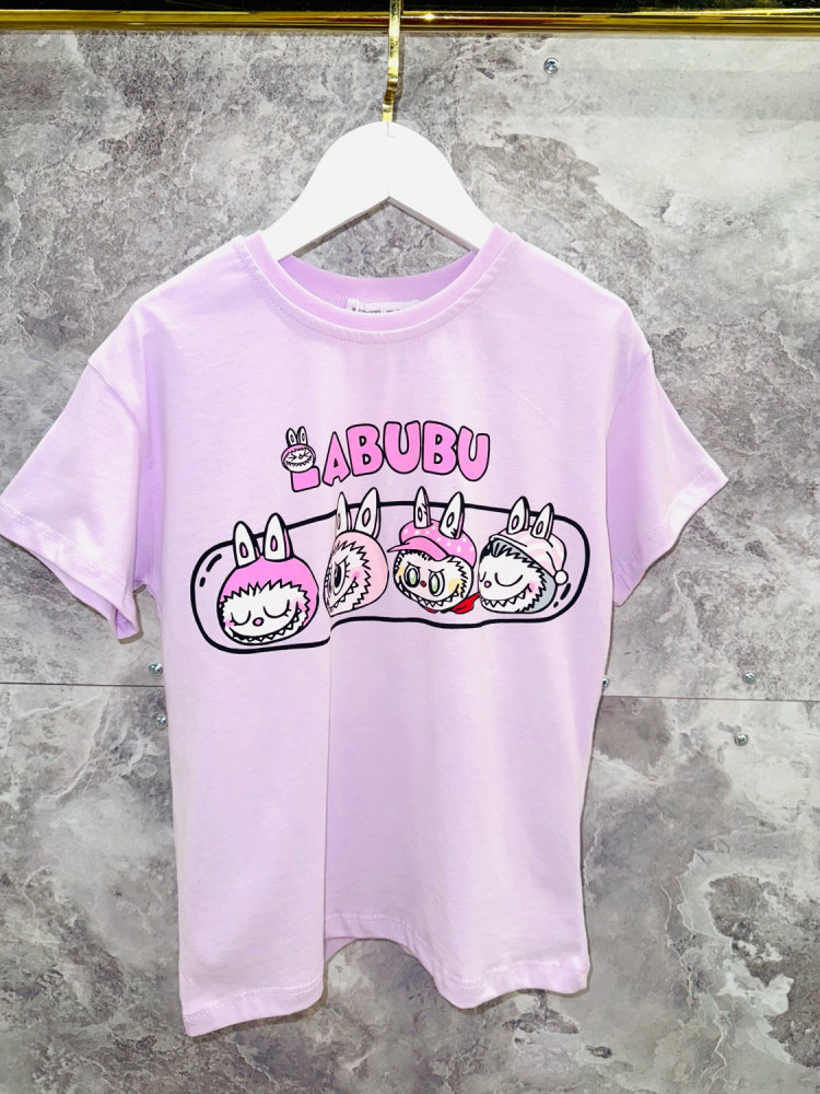 Купить Детская футболка сиреневая оптом Садовод Интернет-каталог Садовод интернет-каталог