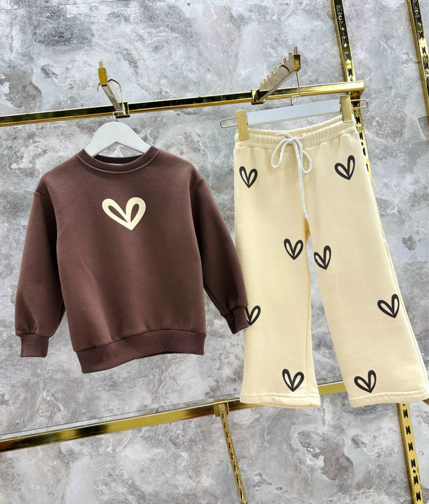 Купить Детский костюм коричневый оптом Садовод Интернет-каталог Садовод интернет-каталог