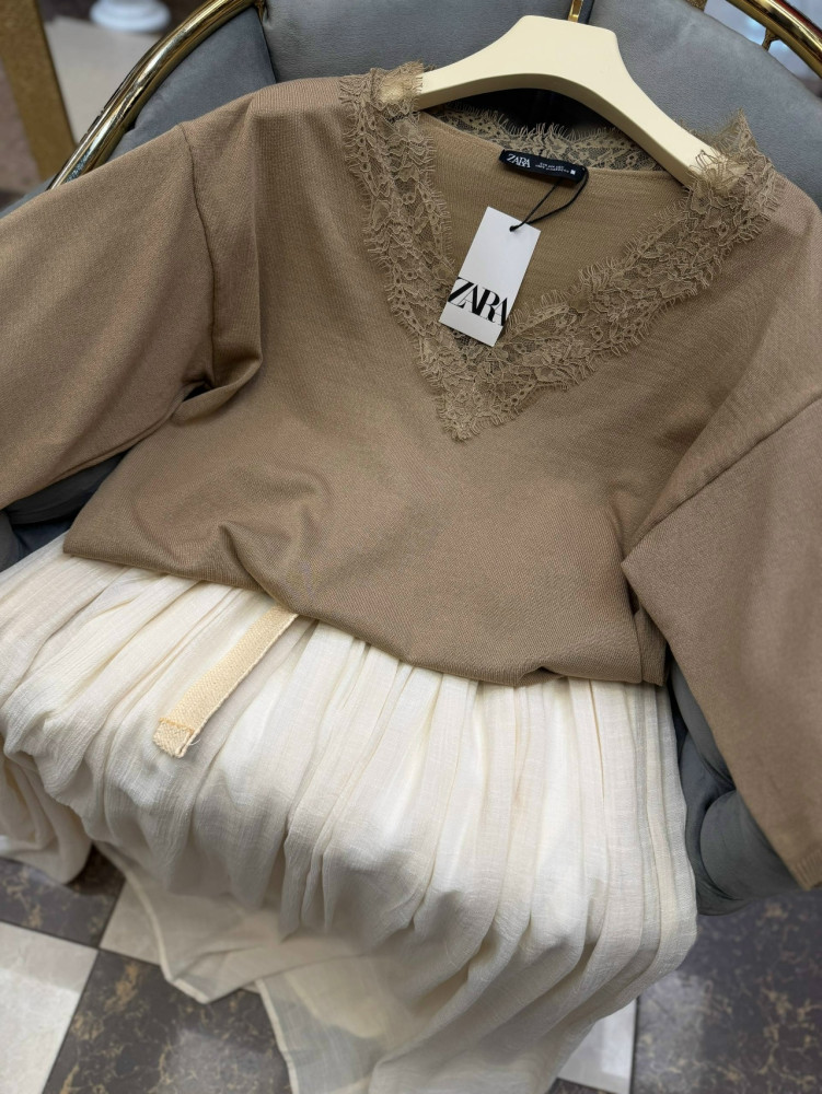 Купить Женская футболка коричневая оптом Садовод Интернет-каталог Садовод интернет-каталог