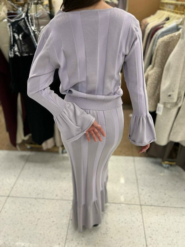 Купить Женский костюм лиловый оптом Садовод Интернет-каталог Садовод интернет-каталог