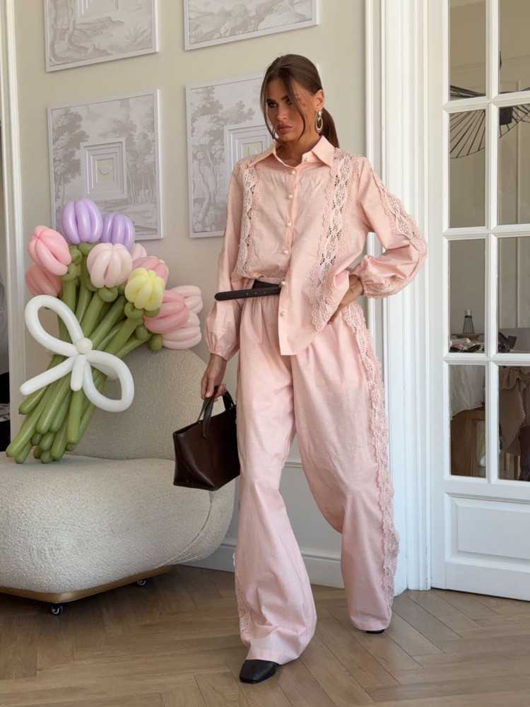 Купить Женский костюм розовый оптом Садовод Интернет-каталог Садовод интернет-каталог