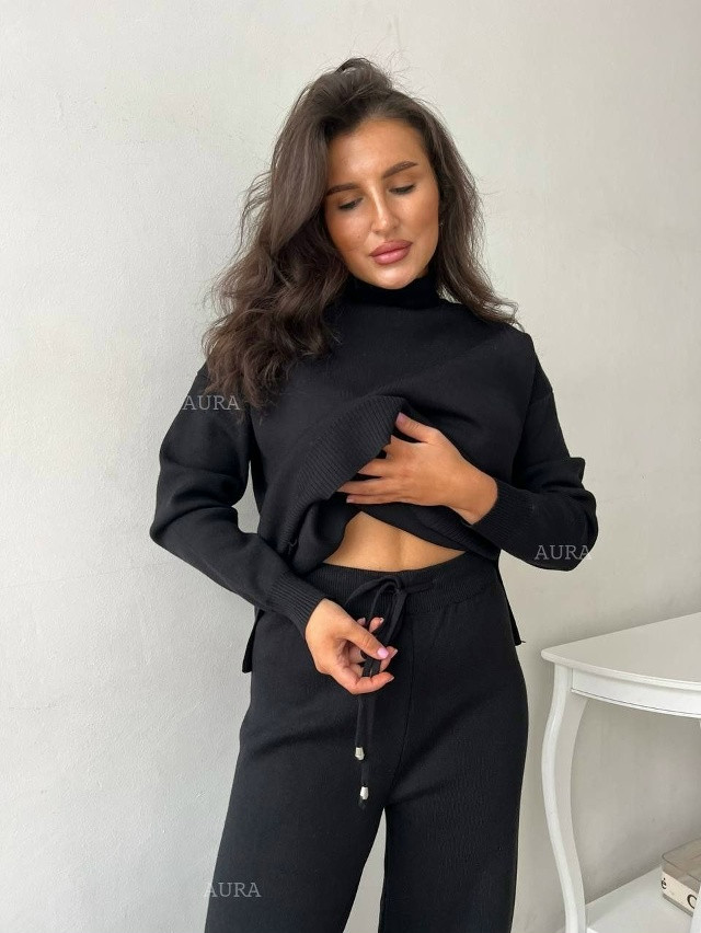 Купить Женский костюм черный оптом Садовод Интернет-каталог Садовод интернет-каталог