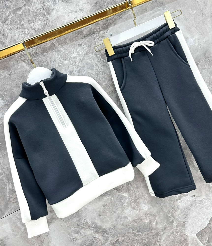 Купить Детский костюм серый оптом Садовод Интернет-каталог Садовод интернет-каталог