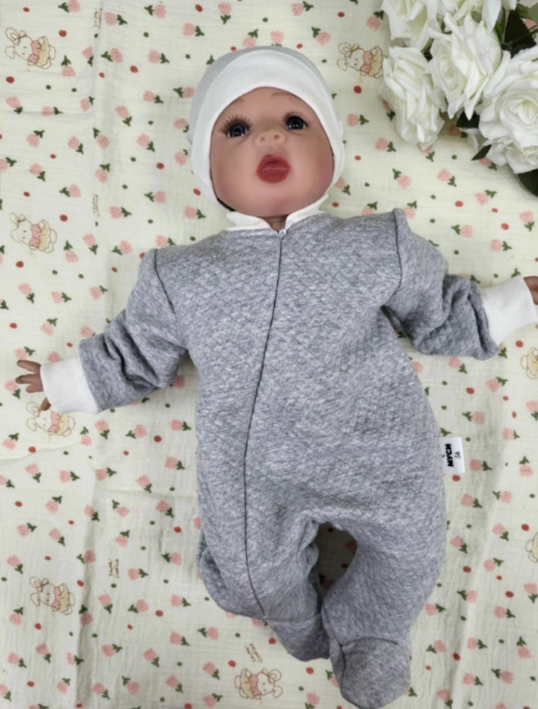 Купить Детский комбинезон серый оптом Садовод Интернет-каталог Садовод интернет-каталог