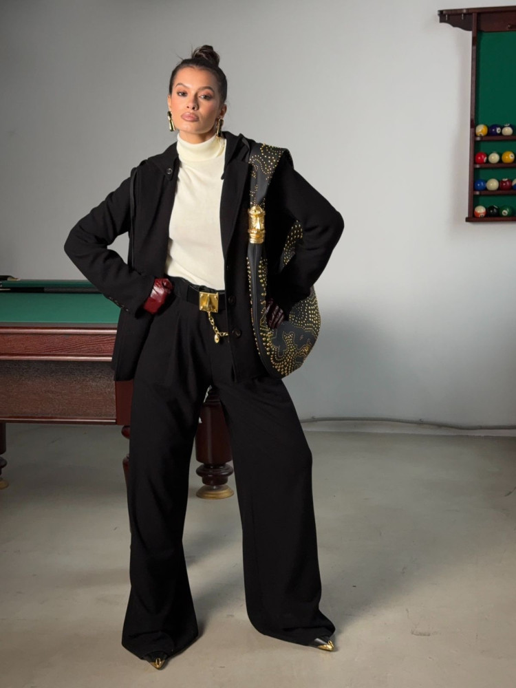 Купить Женский костюм черный оптом Садовод Интернет-каталог Садовод интернет-каталог