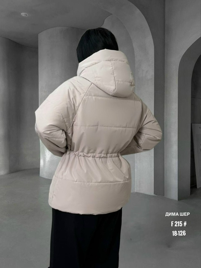 Купить Куртка женская светло-серая оптом Садовод Интернет-каталог Садовод интернет-каталог