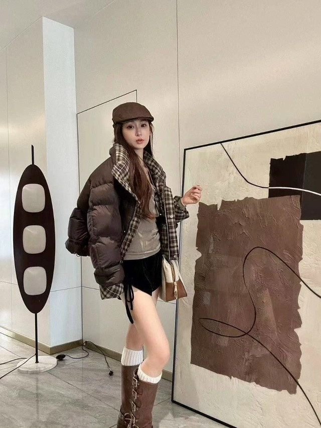 Купить Пуховик коричневый оптом Садовод Интернет-каталог Садовод интернет-каталог