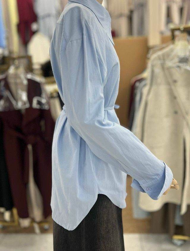 Купить Женская рубашка голубая оптом Садовод Интернет-каталог Садовод интернет-каталог