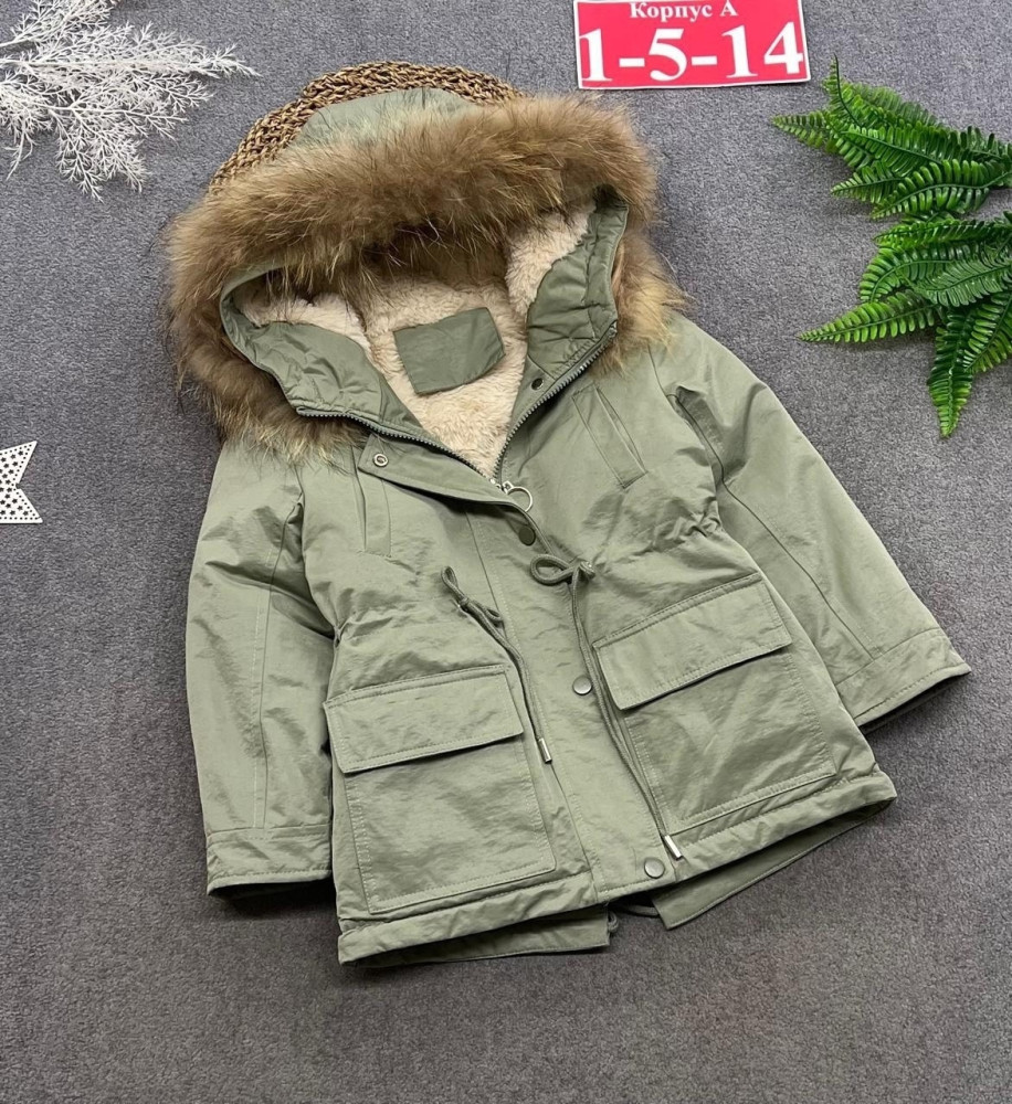 Купить Куртка детская зеленая оптом Садовод Интернет-каталог Садовод интернет-каталог