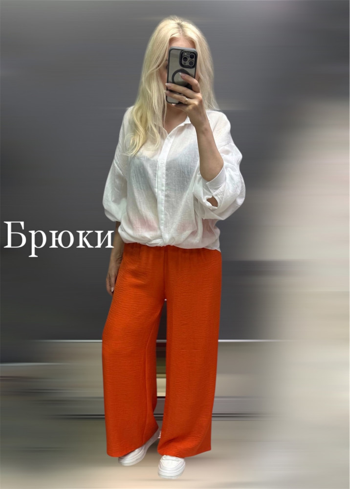Купить Женские брюки оранжевые оптом Садовод Интернет-каталог Садовод интернет-каталог