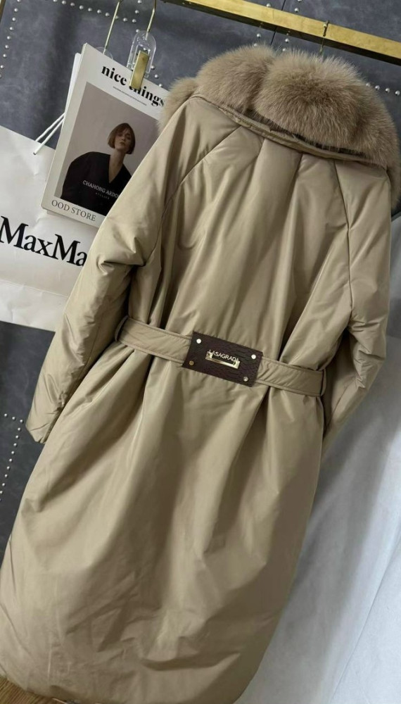 Купить Пуховик бежевый оптом Садовод Интернет-каталог Садовод интернет-каталог