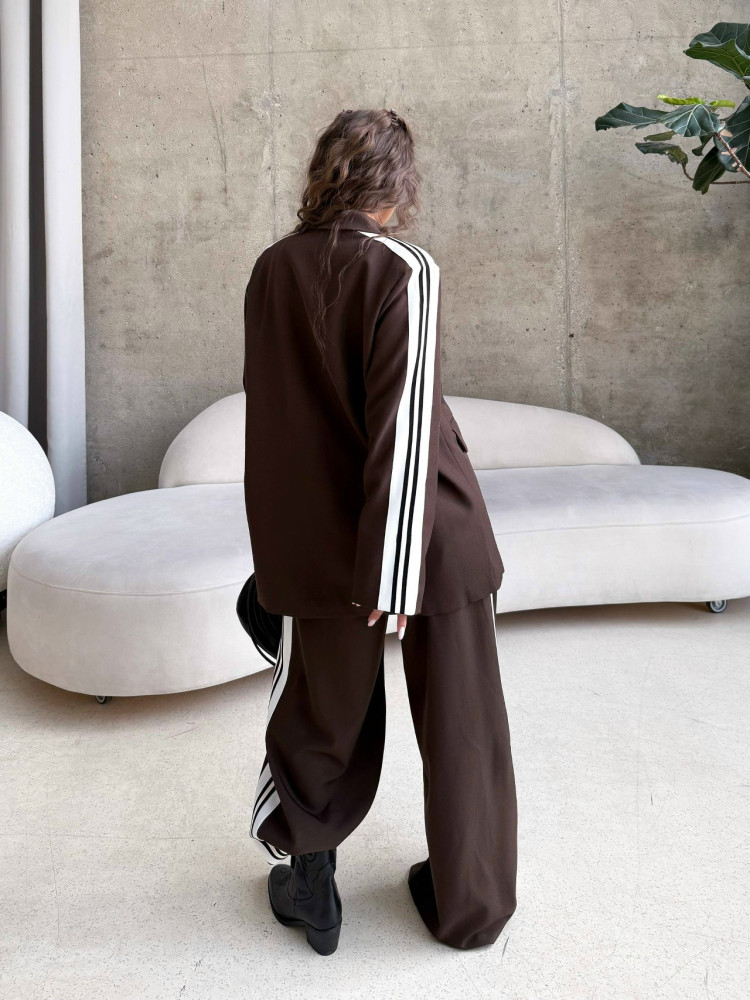 Купить Женский костюм коричневый оптом Садовод Интернет-каталог Садовод интернет-каталог