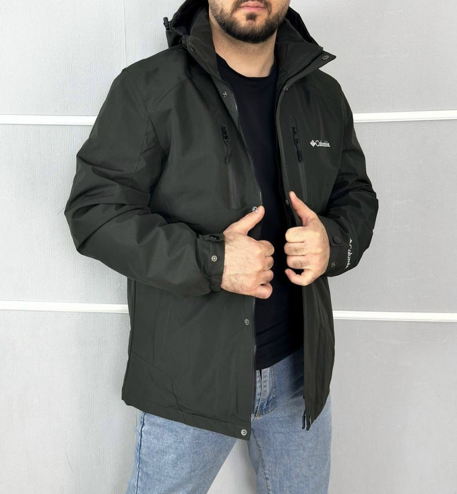 Купить Куртка мужская темно-серая оптом Садовод Интернет-каталог Садовод интернет-каталог