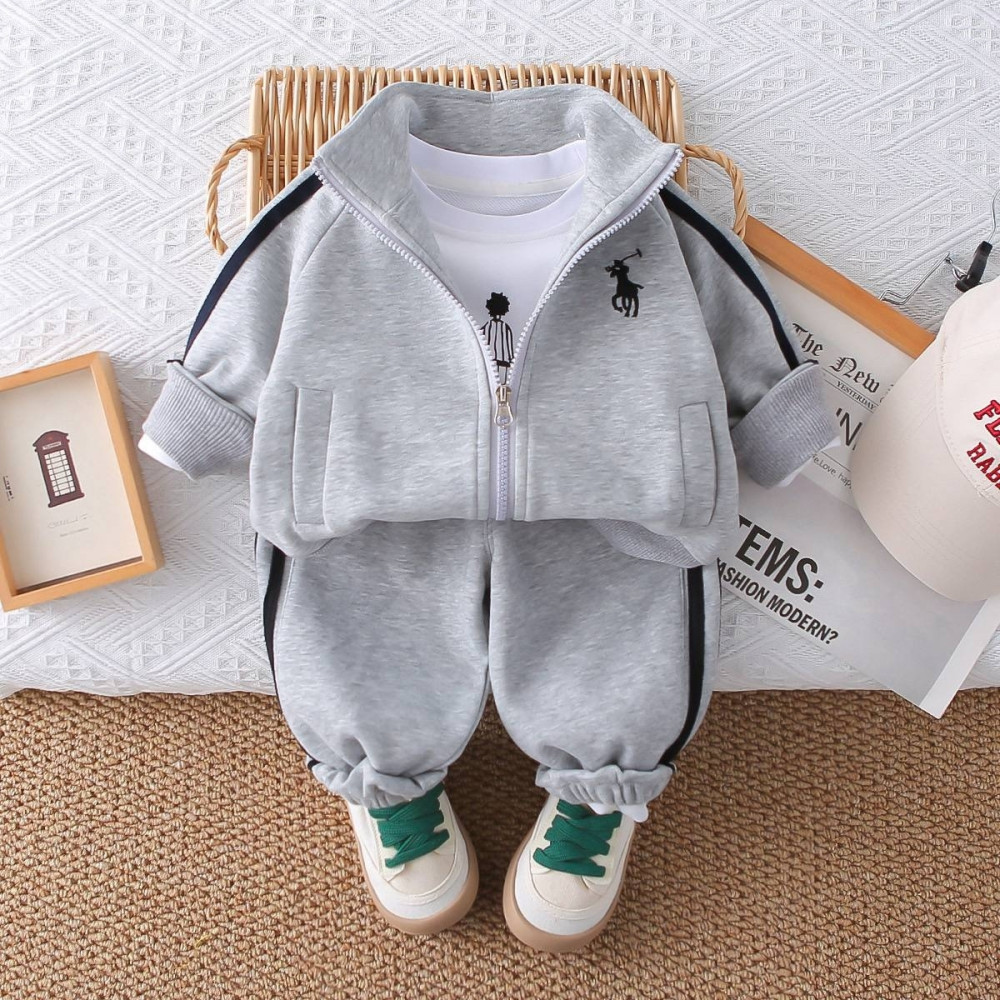 Купить Детский костюм серый оптом Садовод Интернет-каталог Садовод интернет-каталог